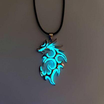 Night Glow Dragon Necklace – Strength and Courage | Zen Ara Grove