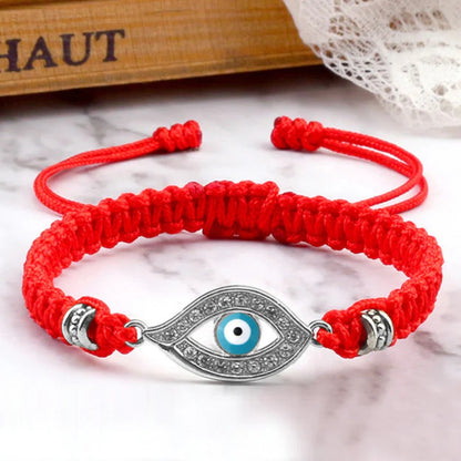 Adjustable Evil Eye Cord Bracelet – Ward Off Negativity, Invite Good Fortune | Zen Ara Grove
