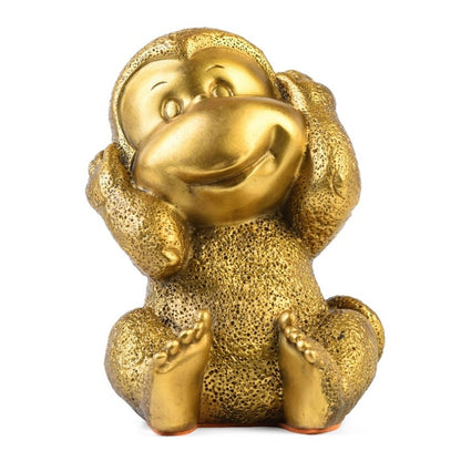 Zodiac Brass Monkey Statues – "Four-Nos" Wisdom & Mindfulness Décor | Zen Ara Grove