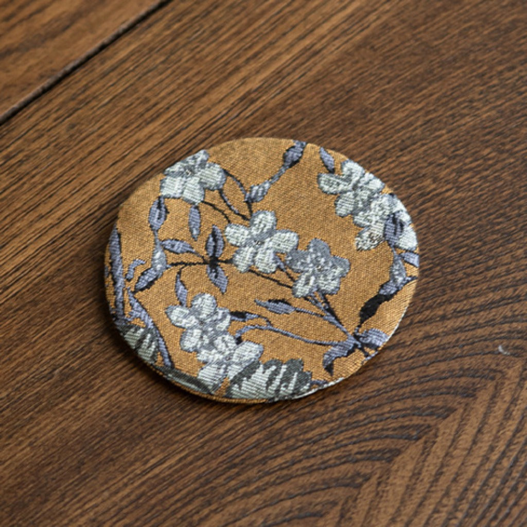 Bamboo Leaf Wood Coaster - Zen Tea Mat