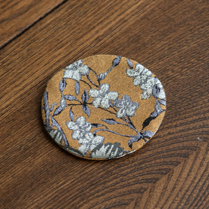 Bamboo Leaf Wood Coaster - Zen Tea Mat