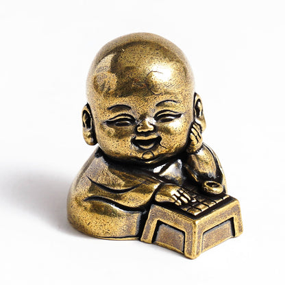 Handcrafted Solid Brass Monk’s Pursuit of Arts Collection | Zen Ara Grove