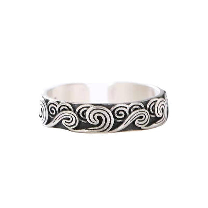 Simple Zen-Inspired Cloud Ring | Zen Ara Grove