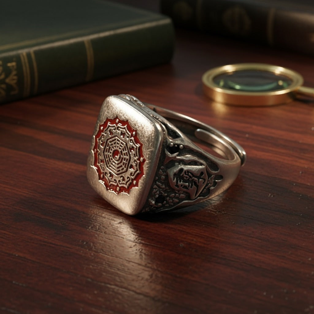 Dao Balance Ring｜Yin-Yang Harmony & Five-Thunder Protection | Zen Ara Grove