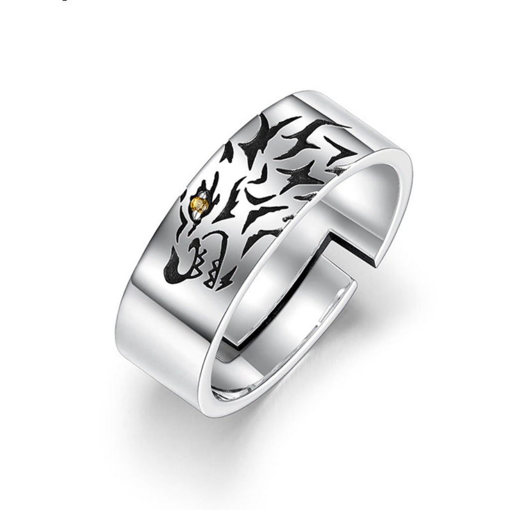 Wolf Totem Ring – Symbol of Strength and Freedom | Zen Ara Grove