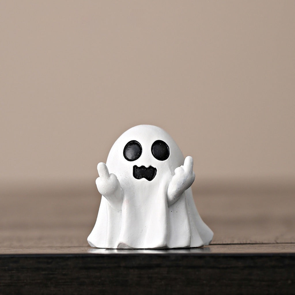 Zen Minimalist Ghost Figurine – Creative Art for Tranquil Spaces | Zen Ara Grove