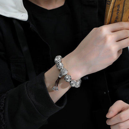 Yin-Yang Bead Bracelet – Alloy, Symbol of Balance & Harmony | Zen Ara Grove