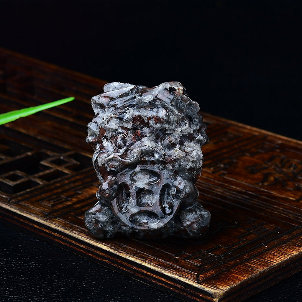 Crystal Pixiu Hand‑Carved Figurine — Meaning of Prosperity & Protection | Zen Ara Grove