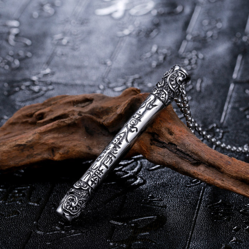 Ruyi Golden Staff Pendant – Wukong’s Symbol of Justice | Zen Ara Grove