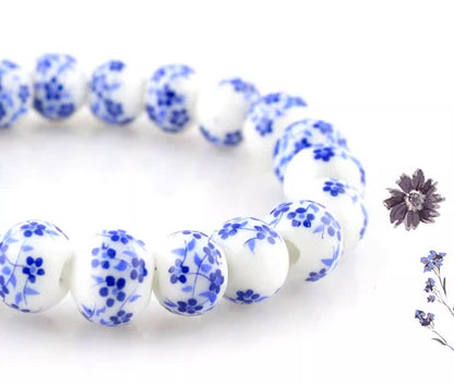 TODAY ONLY! Adjustable Ceramic Bracelet｜Soft Glow & Floral Patterns
