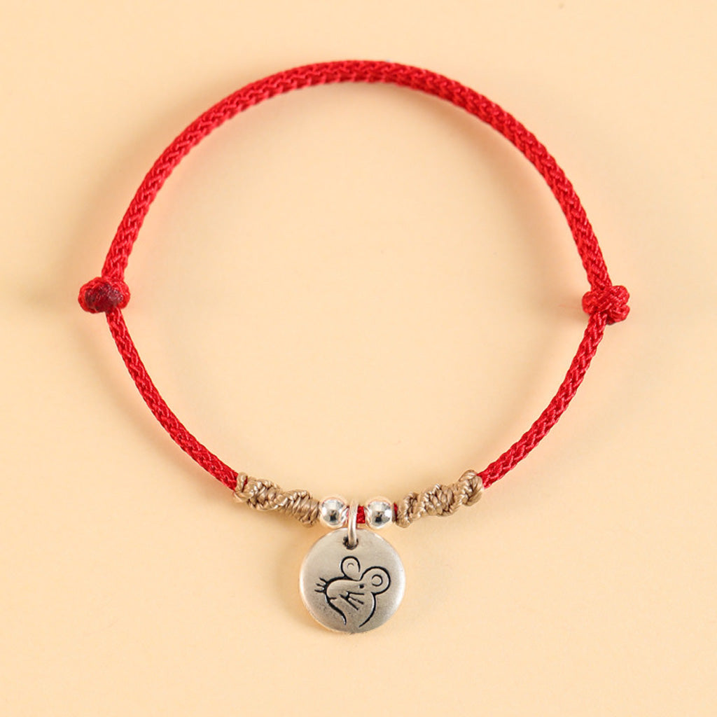 Adjustable 999 Fine Silver Zodiac Animal Bracelet — Personal Strength & Blessings | Zen Ara Grove