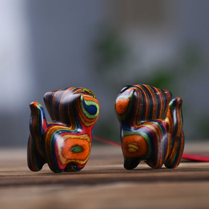 Rainbow Eucalyptus Cute Cat Animals Calm Decoration | Zen Ara Grove