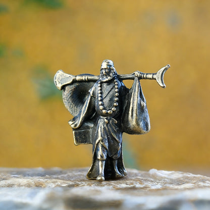 Mini Brass Figurines – Zen Series with Buddha, Bodhidharma, Guanyin, Animals & More – Symbol of Mindfulness | Zen Ara Grove
