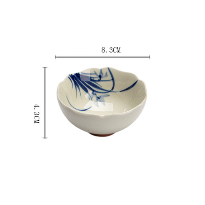 Elegant Zen Cup Featuring Four Gentle Plants | Zen Ara Grove
