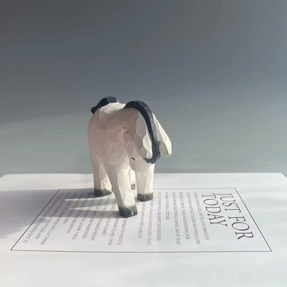 Hand-Carved Wooden Horse Figurine – Timeless Craft and Rustic Charm | Zen Ara Grove