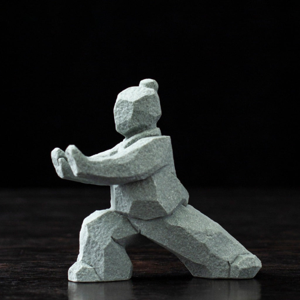 Tai Chi Kung Fu Creative Figurine Set | Zen Ara Grove