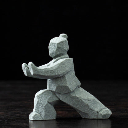 Tai Chi Kung Fu Creative Figurine Set | Zen Ara Grove