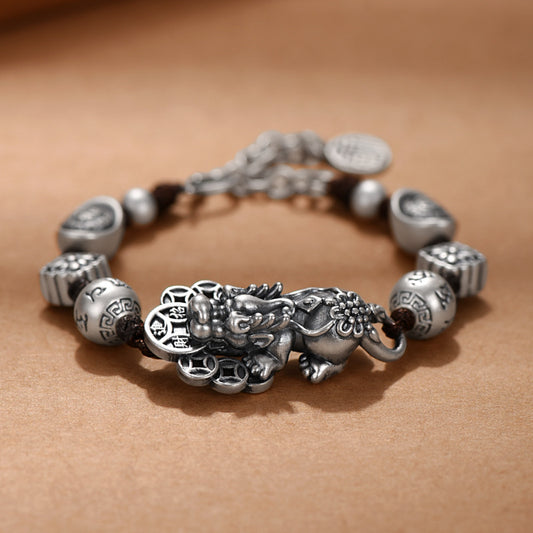 Lucky Beast Bracelet – Pixiu Grips Fortune Tight | Zen Ara Grove