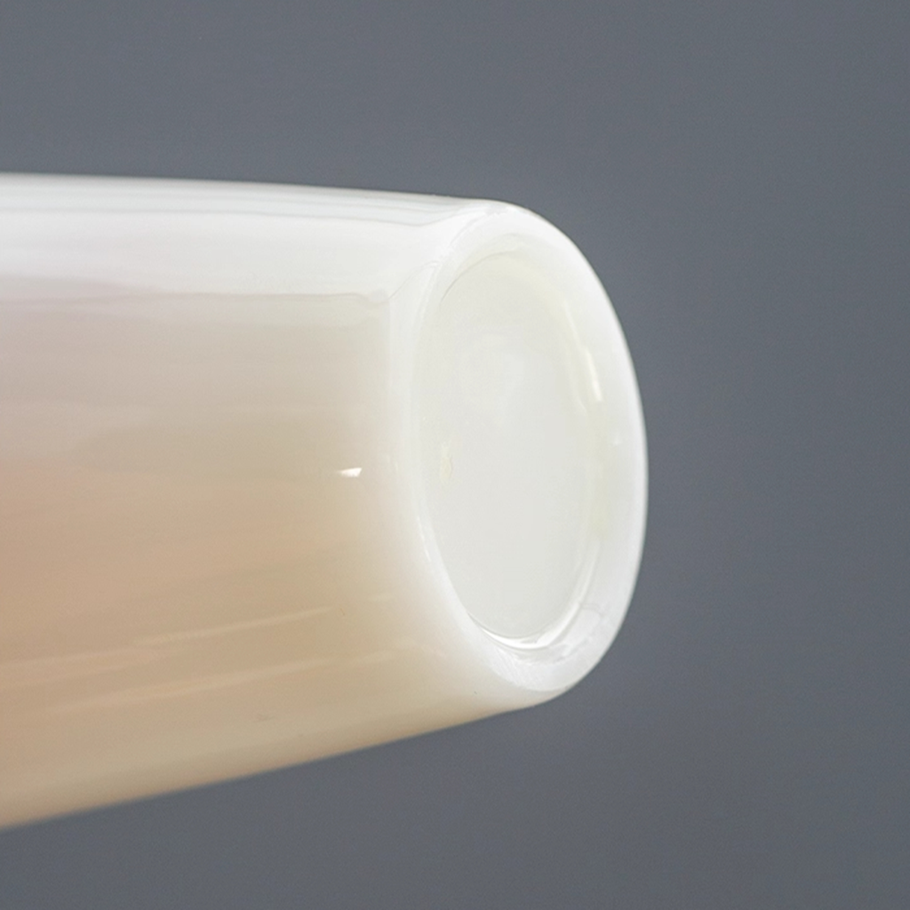 Ice Jade Glaze Porcelain Teacup – Smooth Sheep Fat Luster | Zen Ara Grove