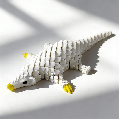 Fully Articulated Pangolin Fidget – Movable Scales, Calming Touch | Zen Ara Grove
