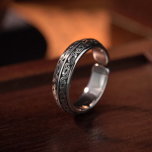 Beast Motif Spiral Ring – Ancient Grace, Modern Elegance | Zen Ara Grove