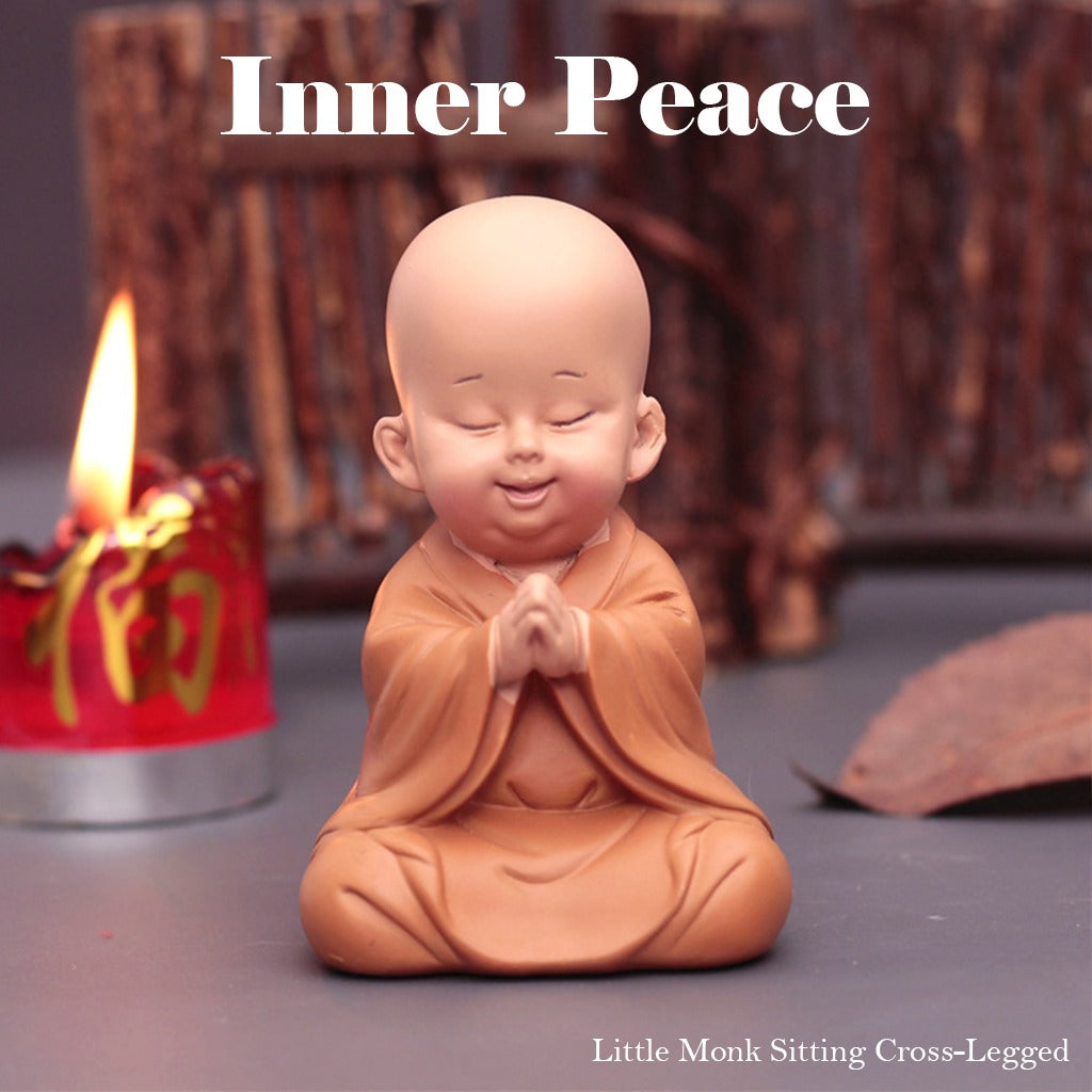 Cute Zen Monk Figurines| Zen Ara Grove