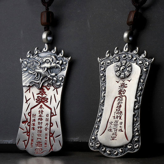 Yin-Yang Pixiu Necklace – Balance & Prosperity | Zen Ara Grove