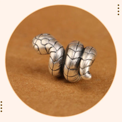 Adjustable 925 Sterling Silver Snake Bracelet – Symbol of Strength, Fortune & Protection | Zen Ara Grove