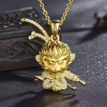 Wukong Pendant｜Unchained Spirit, Boundless Sky | Zen Ara Grove