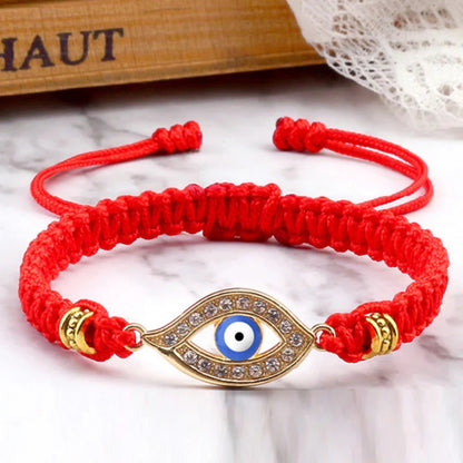 Adjustable Evil Eye Cord Bracelet – Ward Off Negativity, Invite Good Fortune | Zen Ara Grove
