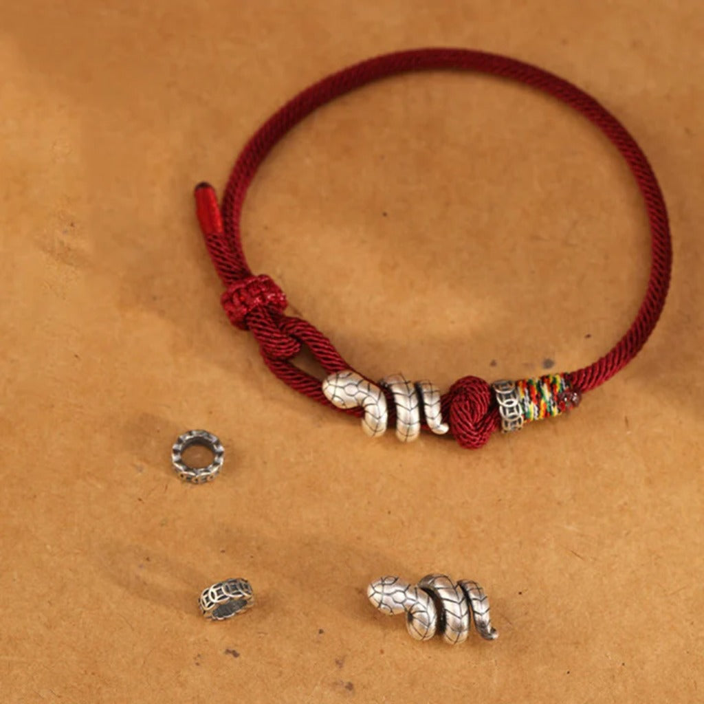 Adjustable 925 Sterling Silver Snake Bracelet – Symbol of Strength, Fortune & Protection | Zen Ara Grove