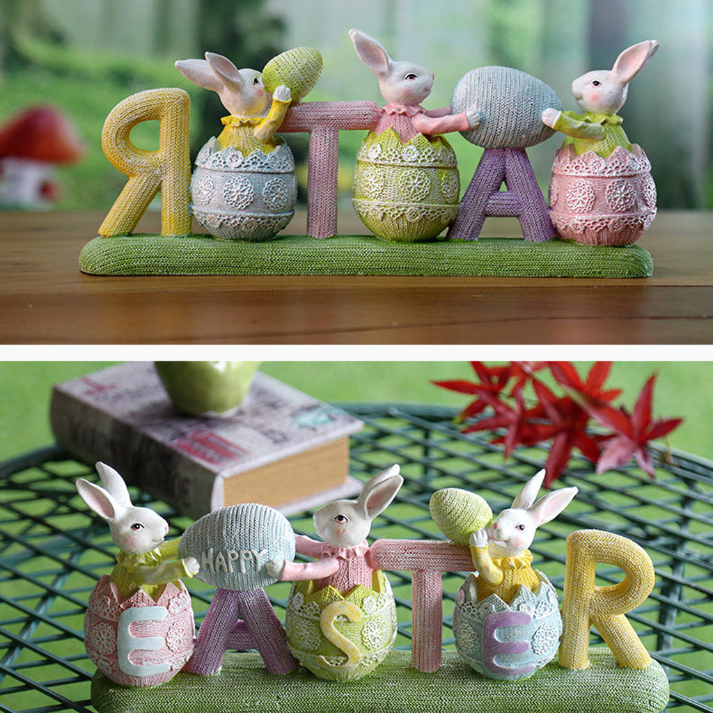 Easter Bunny and Egg Table Décor – Creativity & Joy | Zen Ara Grove