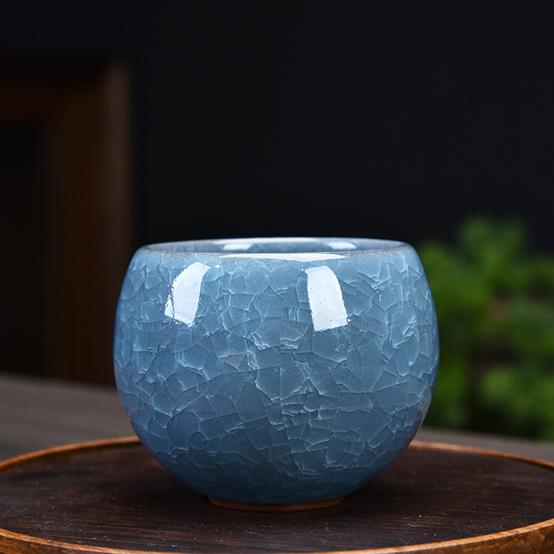 TODAY ONLY! Celestial Crackle Zen Teacup