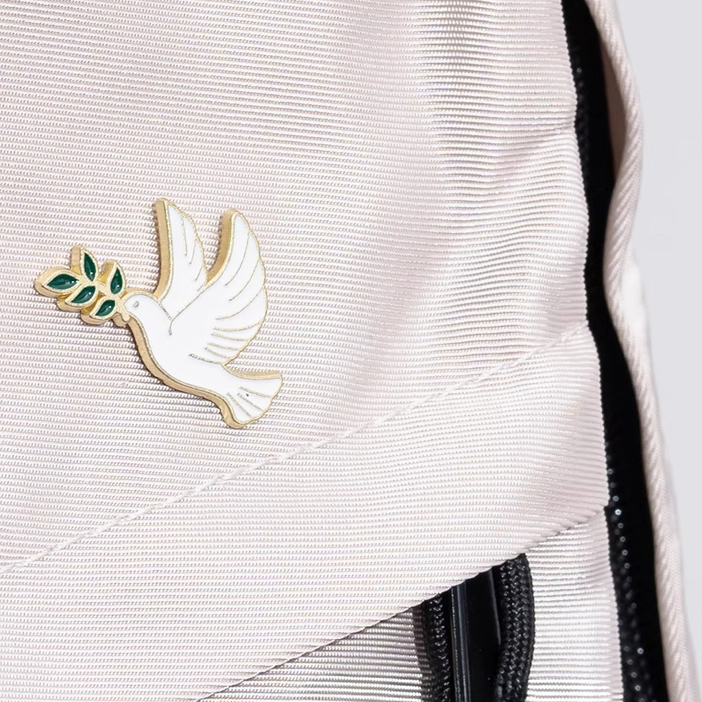 Peace Dove Holding Olive Branch Pin – Timeless Emblem of Peace | Zen Ara Grove