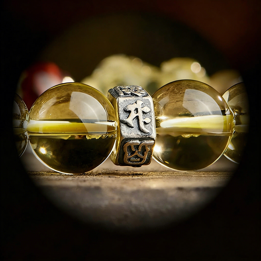 Yellow Citrine Double Pixiu Bracelet — Meaning of Wealth & Fortune| Zen Ara Grove