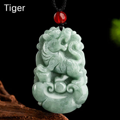 Chinese Zodiac Jade Pendant – Eternal Blessing & Protection | Zen Ara Grove