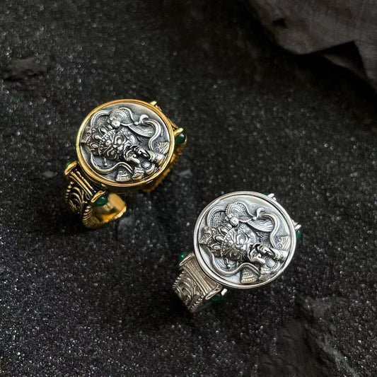 Zaqilam Ring – Blessings of the Tibetan Goddess of Fortune | Zen Ara Grove