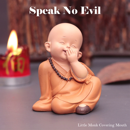Cute Zen Monk Figurines| Zen Ara Grove