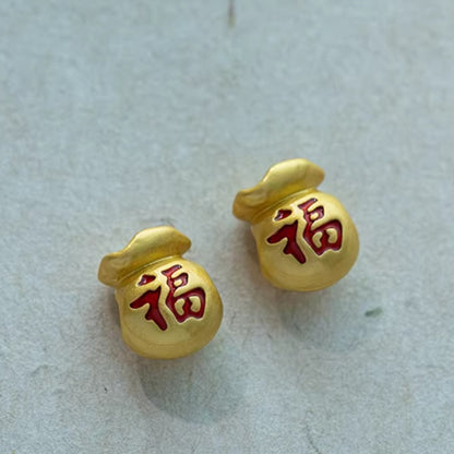 DIY Handwoven Red Cord Bracelet with Gold-Tone Fortune Bead – Make Your Own Lucky Charm | Zen Ara Grove