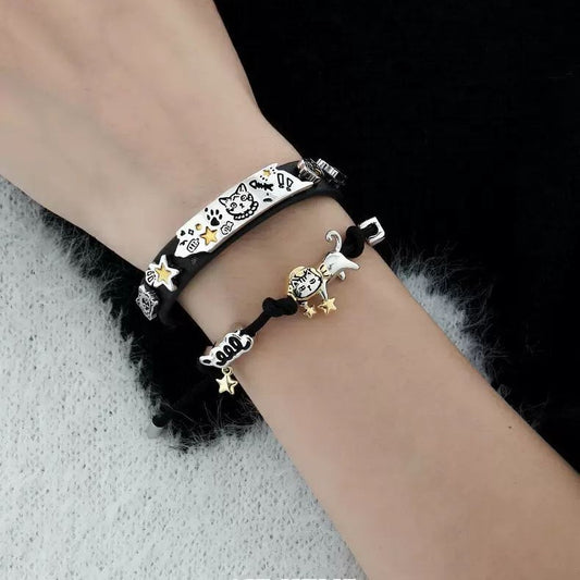 TODAY ONLY! Lazy Cat Bracelet – Playful Kitty Charm with Relaxed Style | Zen Ara Grove