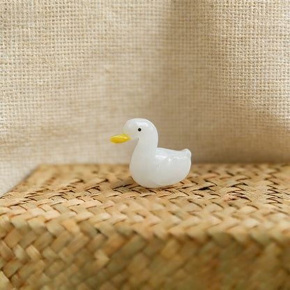 Peaceful Glass Duck Figurine – Bringing Calm Energy and Joy to Your Space | Zen Ara Grove