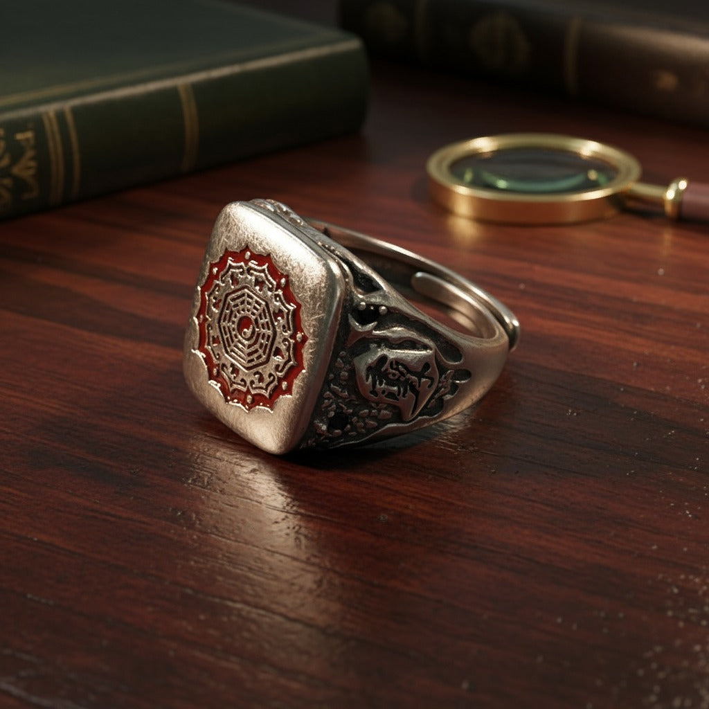 $9.99 LIMITED TIME OFFER Dao Balance Ring｜Yin-Yang Harmony & Five-Thunder Protection | Zen Ara Grove