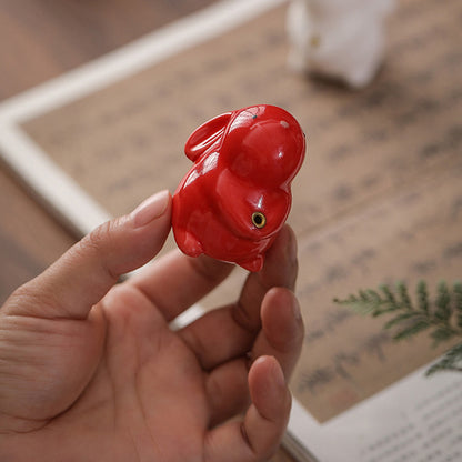 Cute Ceramic Bunny Incense Holder – Playful & Functional Décor Piece | Zen Ara Grove