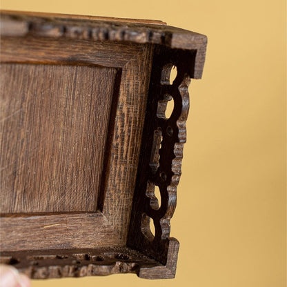 Macassar Ebony Wooden Base – Square or Hexagonal Base for Showcasing Items | Zen Ara Grove