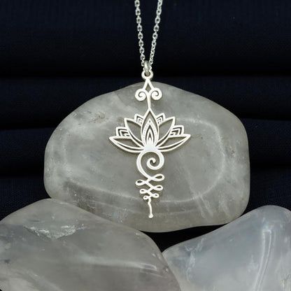 BloomSilk Lotus Pendant