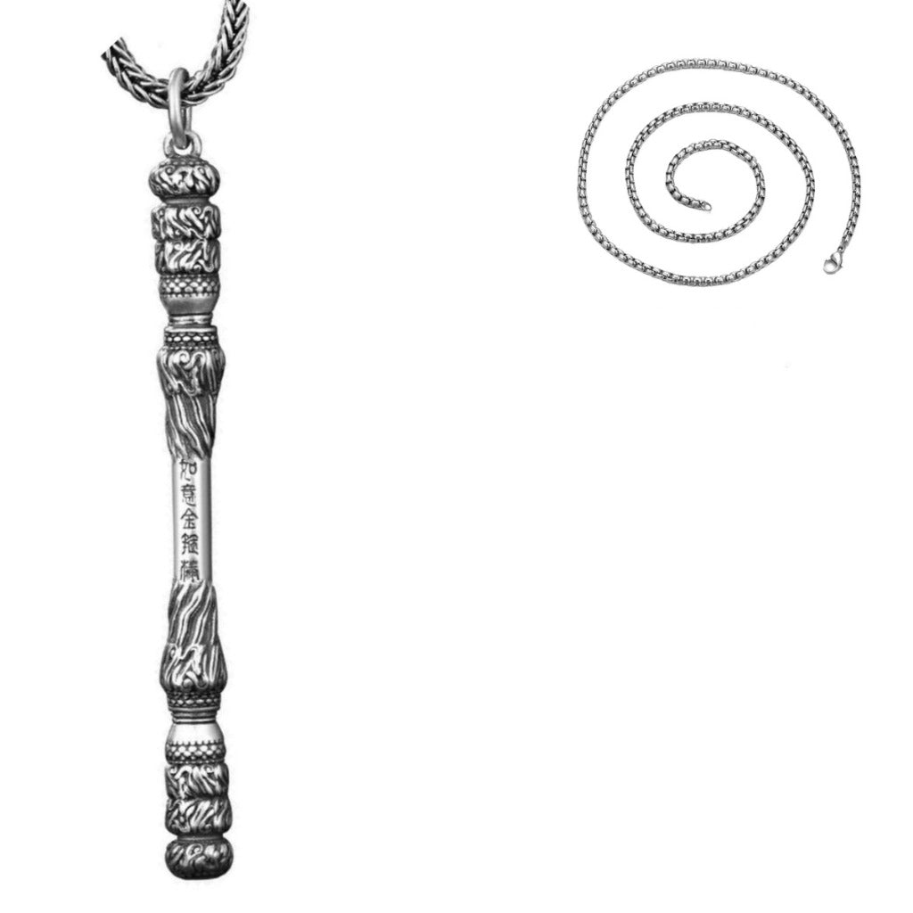 Wukong Ruyi Staff Pendant – Symbol of Strength & Freedom | Zen Ara Grove