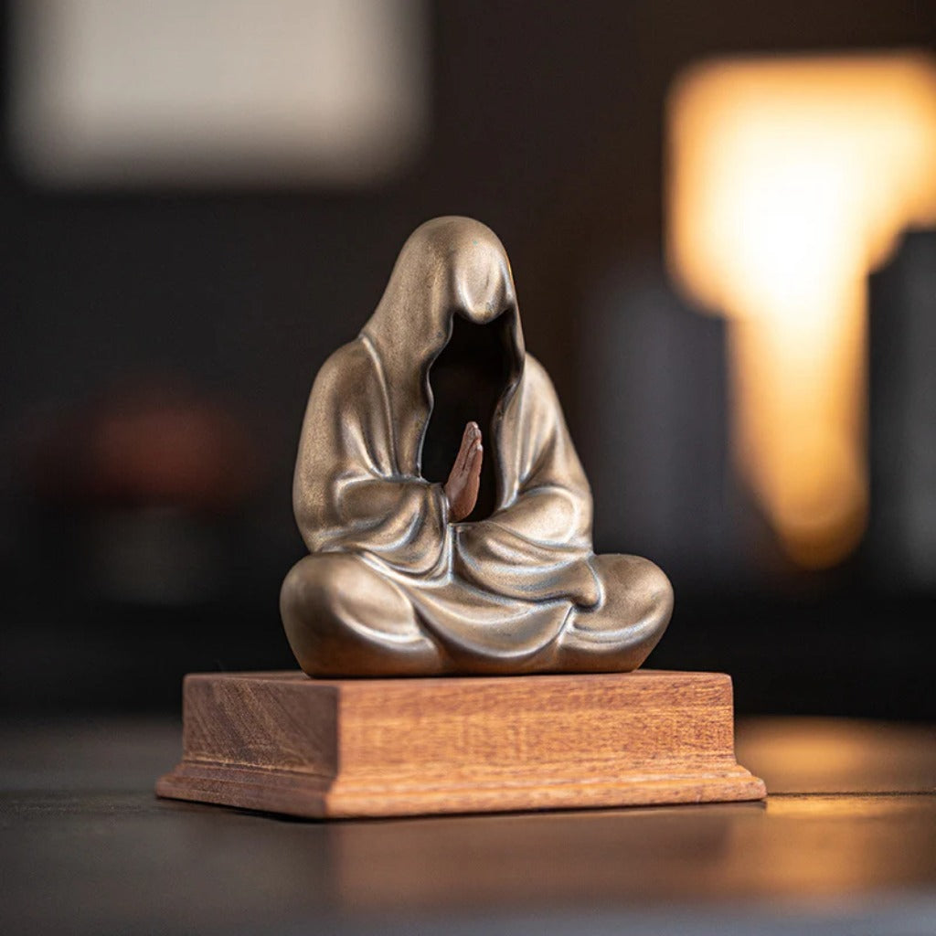 Zen No-Form Buddha Figurine – Minimalist Art for Peaceful Living | Zen Ara Grove