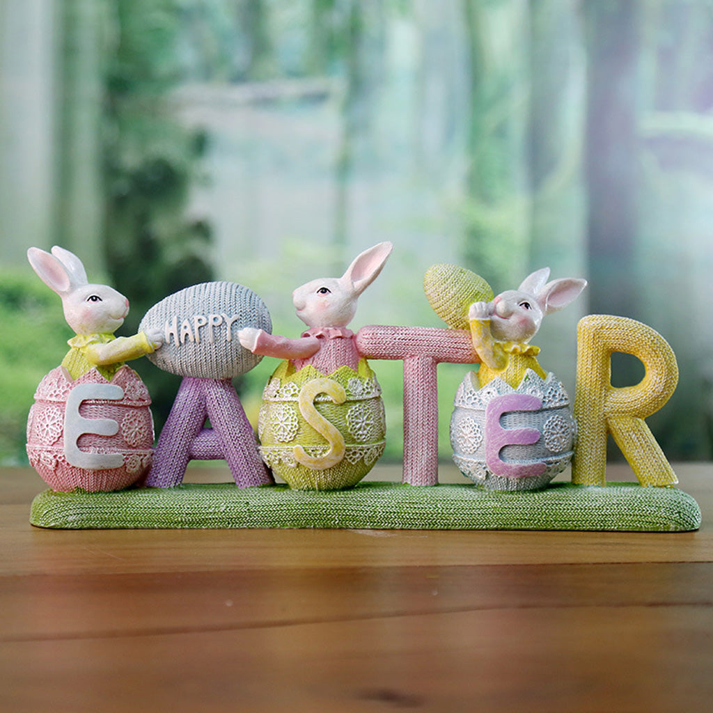 Easter Bunny and Egg Table Décor – Creativity & Joy | Zen Ara Grove