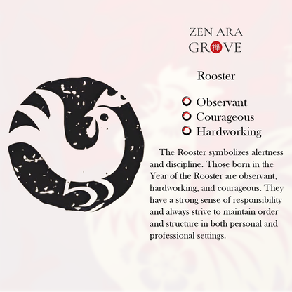 LIMITED TIME OFFER-Handmade Adjustable Red Cord Bracelet – 12 Chinese Zodiac for Good Fortune | Zen Ara Grove