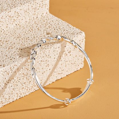 $9.99 Mobius Twist Bangle – Symbol of Infinity and Connection, Adjustable Fit | Zen Ara Grove